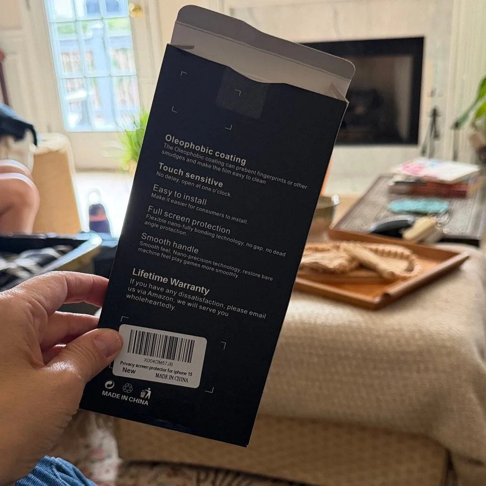 iPhone 15 Privacy Screen Protector